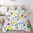 thumbnail image 1 of YST Math Comforter Set, 7-Piece, Educational Theme, Twin Size, 1 of 5