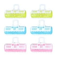 thumbnail image 1 of 6 Pcs Rouleaux à Boucler Transparents, Boucleurs à Frange, Rouleaux à Cheveux en Plastique, Outils de Coiffure (Petite Taille), 1 of 8