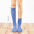 thumbnail image 3 of 1 Pairs  Socks for Women Extra Long Thick Boot Knee High Scrunch Socks Solid Soft Cotton Socks for Women, 3 of 9