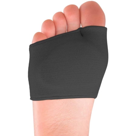 Metatarsal Sleeve Pads,Ball of Foot Cushions with Soft Gel,Fabric Forefoot Compression Socks,Half Bunion Sleeves Great for Mortons Neuroma,Metatarsal and Forefoot Pain Relief,for Men and Women.