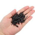 thumbnail image 4 of Uxcell Plastic Dart Tips, 100 Pack 2BA Thread Soft Dart Tips Dart Accessories, Black, 4 of 6