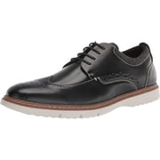 STACY ADAMS Mens Synergy Wingtip Lace Up Oxford 9.5 Black
