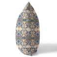thumbnail image 3 of Amrita Sen Broadcloth Zippered Pillow With Brown Blue CAPL253BrCDSZP26x26, 3 of 4