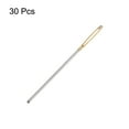 thumbnail image 3 of 30Pcs Large Eye Blunt Needles 2.75" Tapestry Needle Yarn Sewing Knitting Weaving Needle Stainless Steel Gold End, 3 of 5