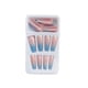 thumbnail image 5 of Vogacara 1 Juego de prensa de punta francesa en las uñas Gradient Extra Long Fashion Full Cover Ballerina Salon Kit de manicura para Type4 NO4, 5 of 6