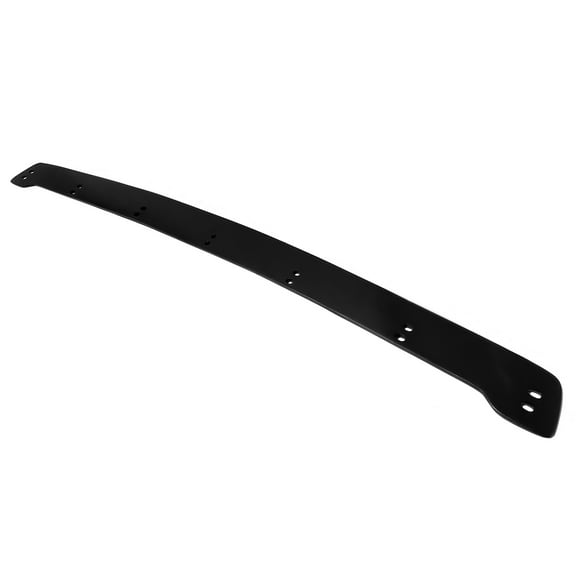 Ikon Motorsports Universal 52" Gurney Flap Black Rear Trunk Spoiler Gurney Flap Wicker Bill With Hardware Kit Bodykits Universal fit for Most Cars Sedan Coupe Hatchback Wagon