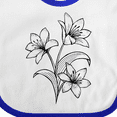 thumbnail image 4 of Inktastic Lily Boys or Girls Baby Bib, 4 of 4