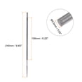thumbnail image 2 of Uxcell Chainsaw File, 7/32" (5.5mm) Round High Carbon Steel Double Cut Sharpen Rasp, 4 Pack, 2 of 5