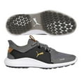 thumbnail image 2 of NEW Mens Puma Ignite Fasten8 Laced Golf Shoes Quiet Shade/Gold/Black Sz 12W, 2 of 2