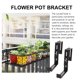 thumbnail image 4 of WORGEOUS 4pcs Plant Pot Holder Planter Box Soporte Flower Planter Estante Accesorio, 4 of 7