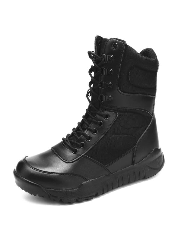 walmart work boots black