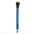 thumbnail image 2 of Sac de Queue de Cheval en Tissu Non Tissé Imperméable Respirant Protecteur de Queue de Cheval avec Frange Bleu, 2 of 9
