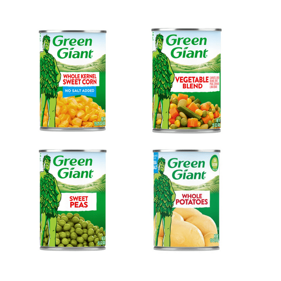 Green Giant Veggie Essentials Variety Pack – 8-Can Long-Life Vegetable Mix