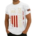 thumbnail image 3 of USA 250th Anniversary Shirt Men Patriotic 250 Anniversary USA Shirt Vintage American Flag Graphic Tees for 4th of July Celebration, 3 of 3