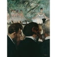 thumbnail image 3 of Degas, Edgar 12x14 Black Modern Framed Museum Art Print Titled - Orchestra Musicians, 3 of 5