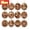 G, variant on STPToys 12Pcs Christmas Ornaments 12PC DIY Painting Kits Wooden Snowman Santa Claus Letter Angel Hanging Decorations Craft Set for Xmas Tree Holiday Party Indoor Home Decor