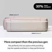 Cricut® Explore 5 Smart Die-Cutting Machine Starter Bundle, Cream
