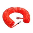 thumbnail image 4 of GOOHOCHY 1Pack Air Compressor Discharge Tube Spiral Hose Red PU for Compressor Hose, 4 of 8