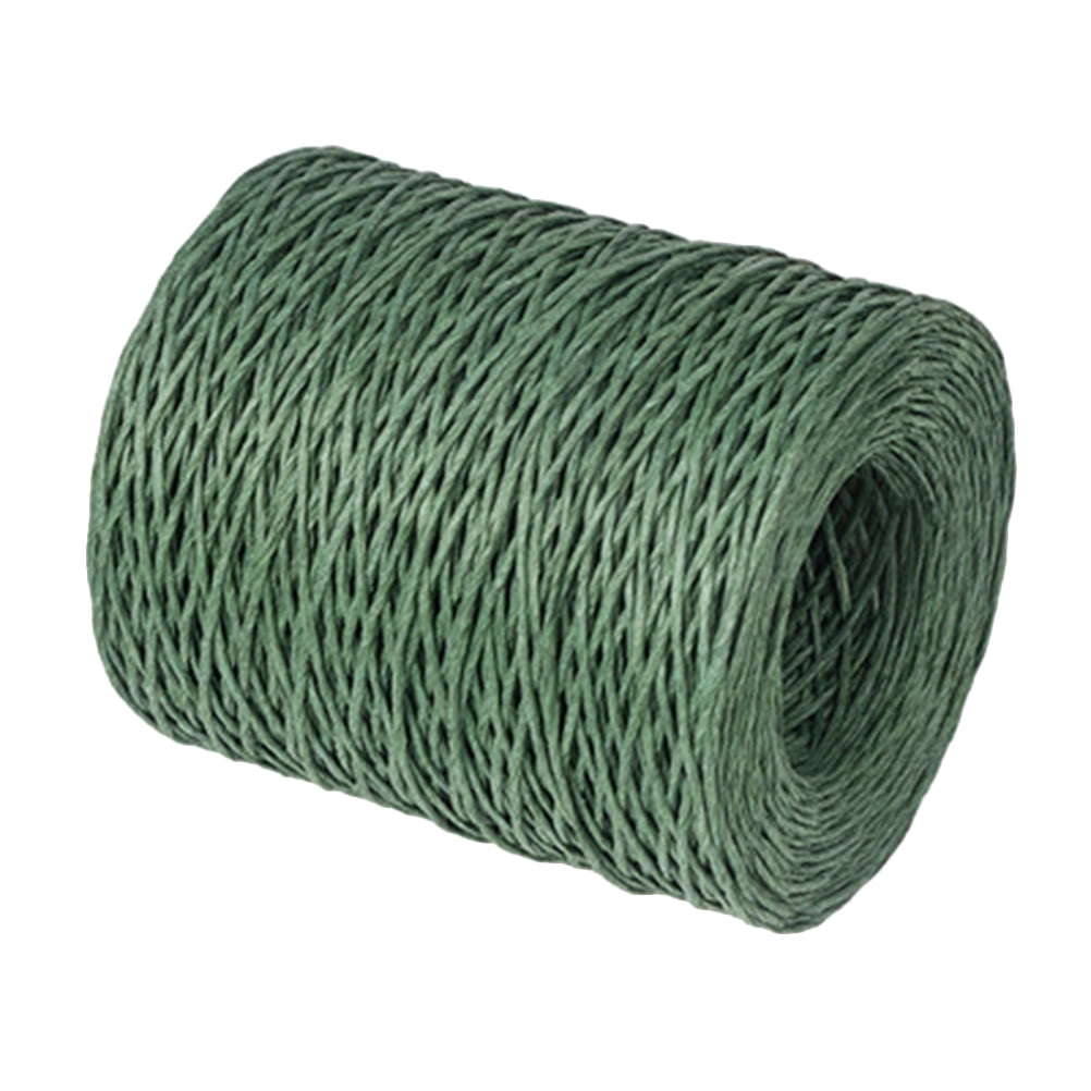Hemoton 3 Rolls  210M Creative Floral Packaging Materials Vine Wire Bind Sturdy Wire Rustic Wire Wrapping Wire for Flower Bouquets (Army Green)