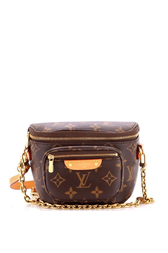 Pre-Owned Bum Bag Monogram Canvas Mini By Rebag