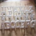 thumbnail image 4 of Yasu 1 Pc White Wooden Letters Alphabet Wedding Birthday Party Home Decoration, 4 of 8