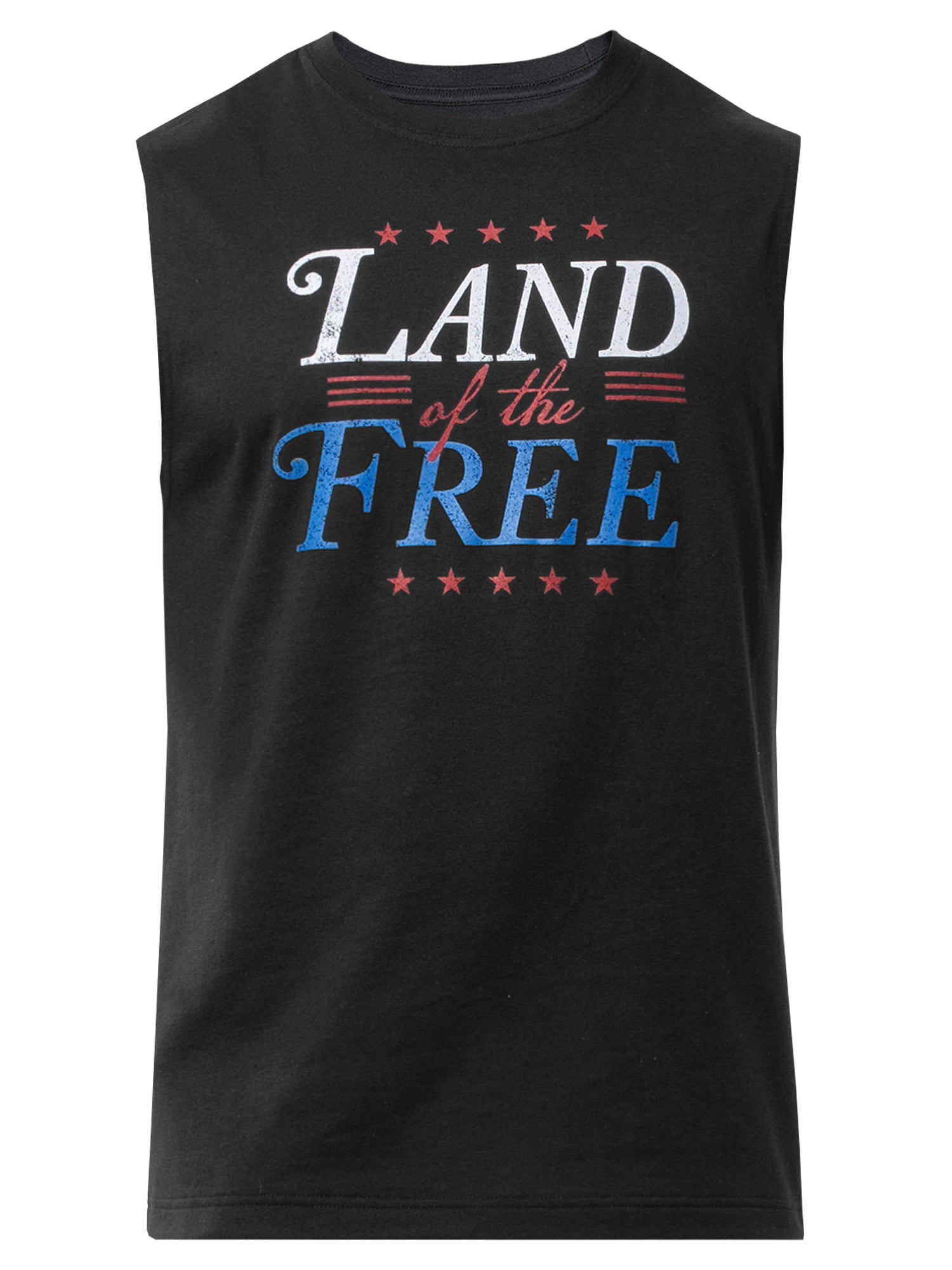 Way to Celebrate Men's 4th of July Americana Graphic Muscle Shirt Tank Top, Sizes XS-5XL
