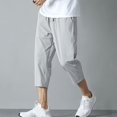 thumbnail image 2 of MYG Shorts d'Été Rafraîchissants pour Hommes Capris Amples Mode Tout-Aller Mode Urbaine, 2 of 8