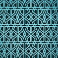 thumbnail image 1 of Ahgly Company Tapis d'Intérieur Lavable en Machine Carré Transitionnel Vert Sarcelle Profond, 4 Pieds Carré, 1 of 7