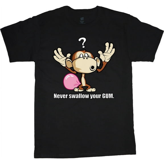 Funny Saying Monkey T-shirt Mens Graphic Tees Clothing Apparel