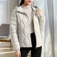 thumbnail image 2 of Yangnuo Womens Winter Fashion Comfy Puffer Jackets 2026 Women's Casual Down Jacket Hooded Lightweight Warm Thin Jacket Women's Jacket Warmth, 2 of 5
