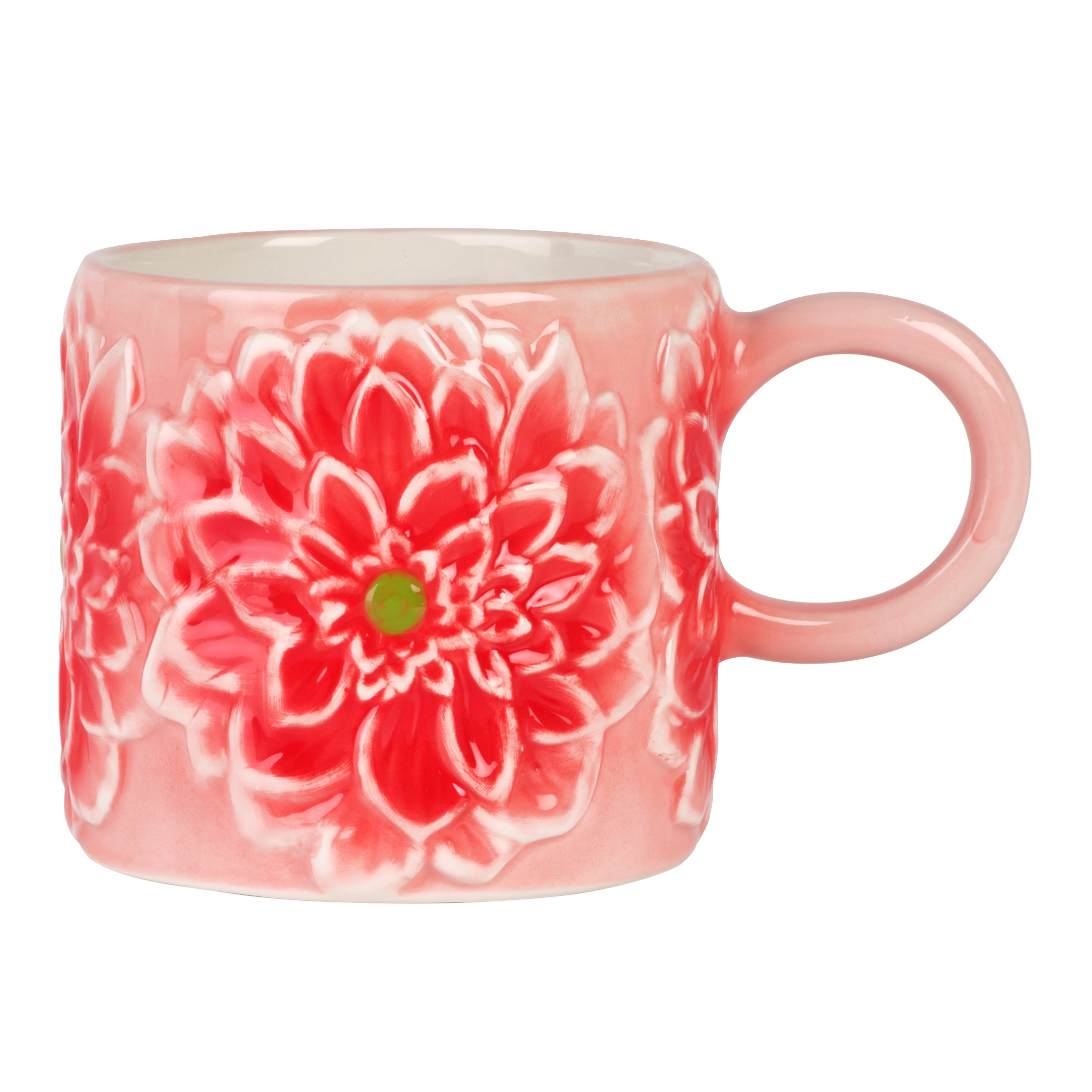 Dolly Parton Jeweled Mosaic 15oz Figural Mug Flower Pink