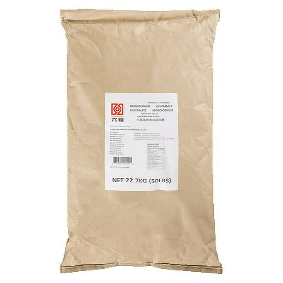 SIX FORTUNE Monosodium Glutamate (MSG) | Bulk Food Service | 22.7 kg/50Lbs