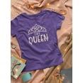 thumbnail image 3 of The Queen Petparent Shaped T-Shirt Women -Smartprints Designs, Female Large, 3 of 5