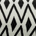 thumbnail image 4 of Lush Decor Tryna Diamond Quilt 3pc Set, Black/White, 4 of 4