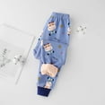 thumbnail image 2 of Gpaecead Long Johns For Boys Girls - Thermal Leggings For Toddler, Fleece Lined Thermal Underwear Bottoms Sky Blue, 2 of 9