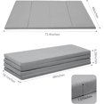 thumbnail image 3 of - Tapete de espuma para bebé, tapete de juego plegable para zona de juego, tapete acolchado para sala de juegos de niños, alfombra gruesa de felpa plegable para habitación de bebé, tamaño, 3 of 5