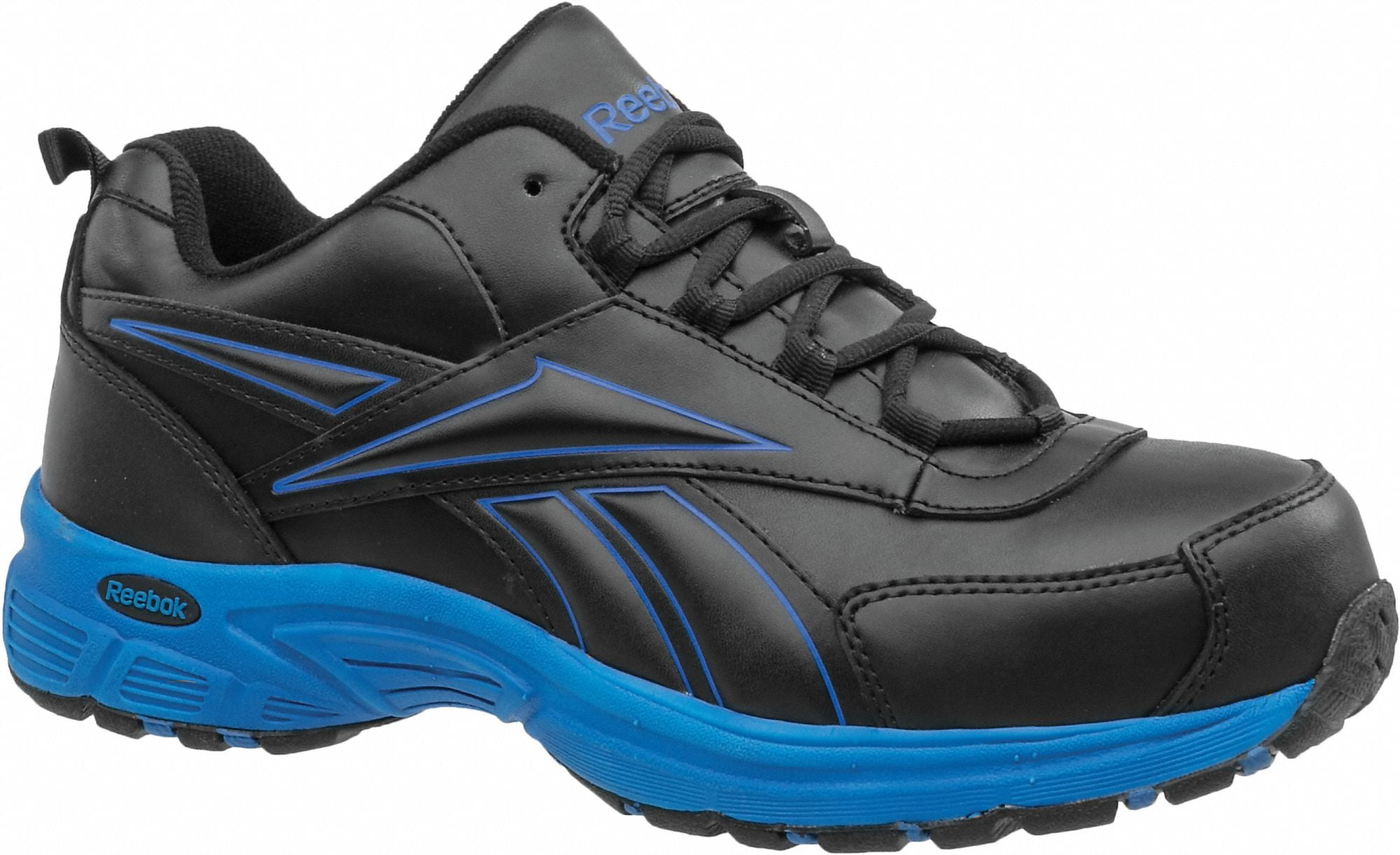 Reebok Reebok Athletic Work Shoes 101/2 Black/Blue RB483010.5M