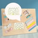 thumbnail image 4 of Tablero sensorial de madera Montessori para actividades educativas para niños. Estilo B, 4 of 9