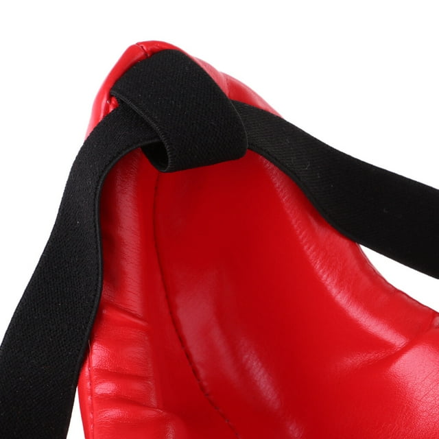 Langgg Elastic Belt Boxing Crotch Protector Boxing Groin Protector Elastic Groin Guard Boxing Gear L Red Adult