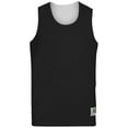 thumbnail image 3 of Augusta Youth Reversible Wicking Tank 149 Black/White S, 3 of 5