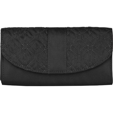 Travelon Signature Embroidered Envelope Style Wallet