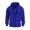 Blue, variant on Zip Up Hoodie Men Fall Winter Long Sleeve Casual Full Zipper Hooded Sweatshirt with Pockets Jacket Cardigan Outerwear
