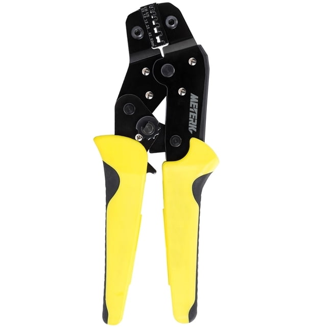 Tomshoo Wire Crimper Profesional Ingeniería Terminales Del Trinquete Alicates Jx-06Wf 0.25-6 Tomshoo JX-1601-06 AWG24-10 0.25-6mm²