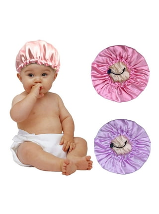 Baby silk top hair bonnet