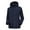 Dark Blue, variant on Patlollav Mens Thin Coats Punching Jacket Loose Plus Size Hooded Sports Jacket