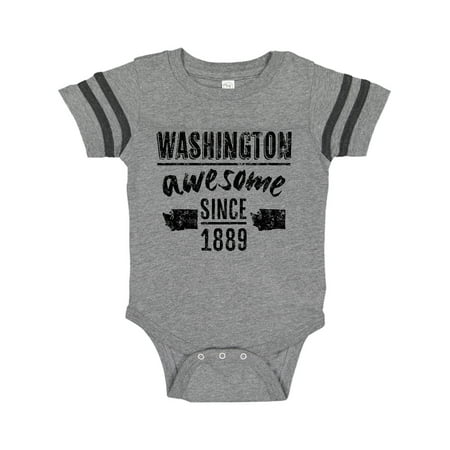 

Inktastic Washington Awesome Since 1889 Gift Baby Boy or Baby Girl Bodysuit