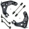thumbnail image 3 of Detroit Axle - AWD 16pc Front Upper Lower Control Arms w/Ball Joints Inner Outer Tie Rods Front Rear Sway Bar Links & Wheel Hub Bearings Replacement for Ford Explorer Mercury Mountianeer, 3 of 7