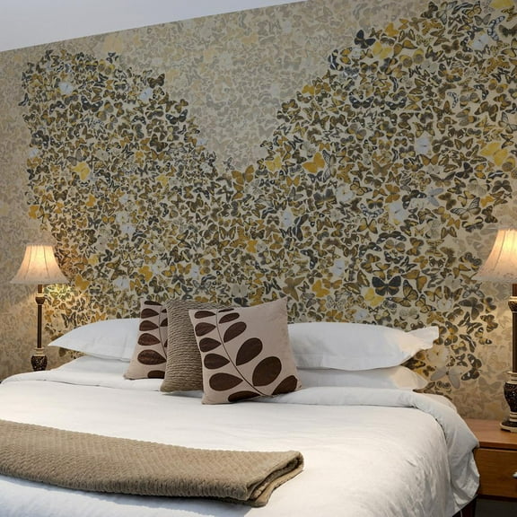 Tiptophomedecor Animal Wallpaper Wall Mural - Madame Butterfly
