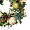 thumbnail image 5 of Northlight Gourds and Pinecones Artificial Fall Harvest Wreath - 24", 5 of 10