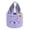 Purple, variant on Easter Basket , Easter Baskets with Handle for Easter Eggs Hunting, Easter Basket Cute Blue Bunny Bags, Easter Theme Party Favor Easter Gifts for Girls Boys